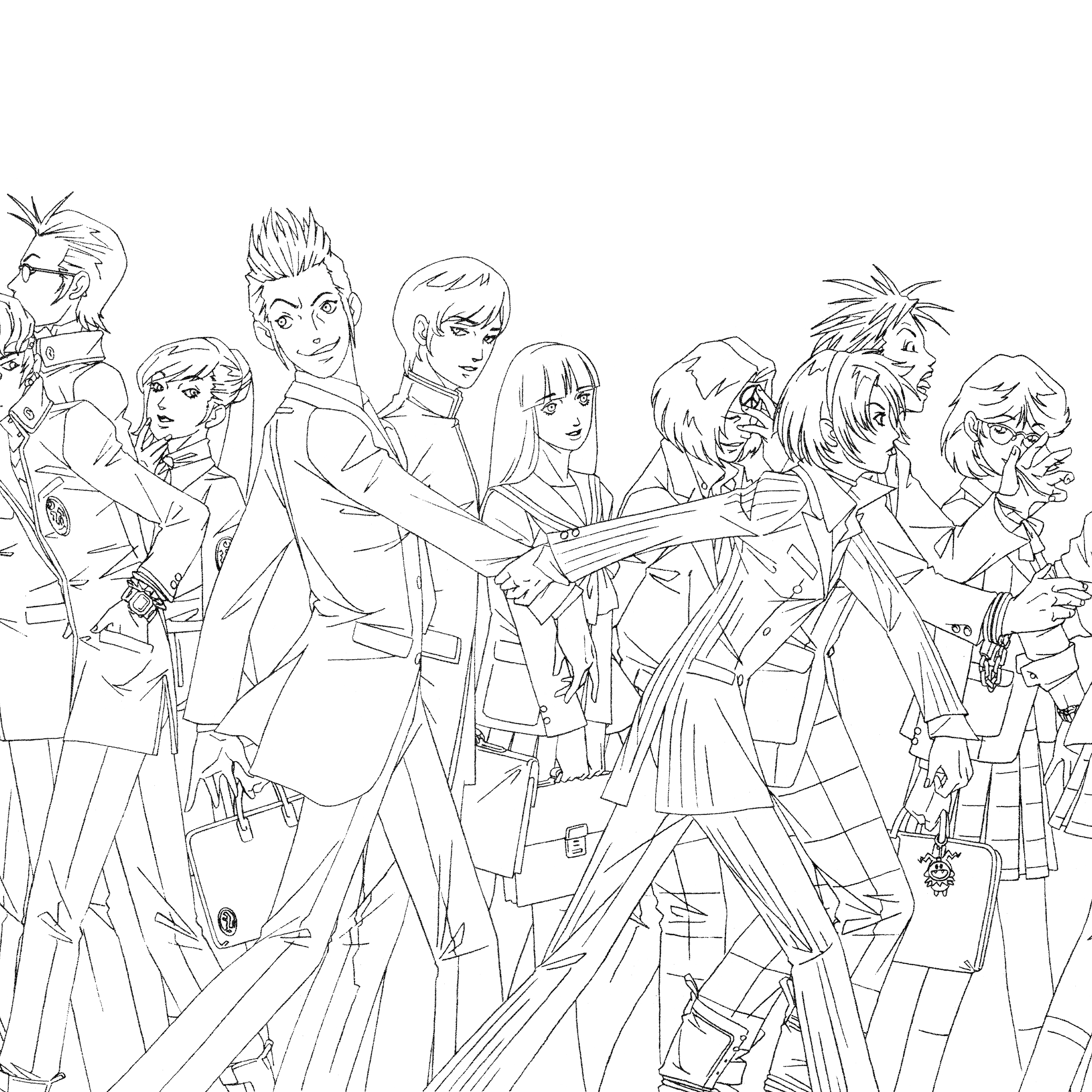 PERSONA/SMT/TRAFFIC (DESKMAT)